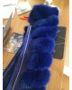 Electric blue kožešinová vesta / nový model