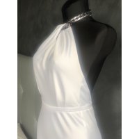 Luxury elastické sexy šaty  z pevného saténu